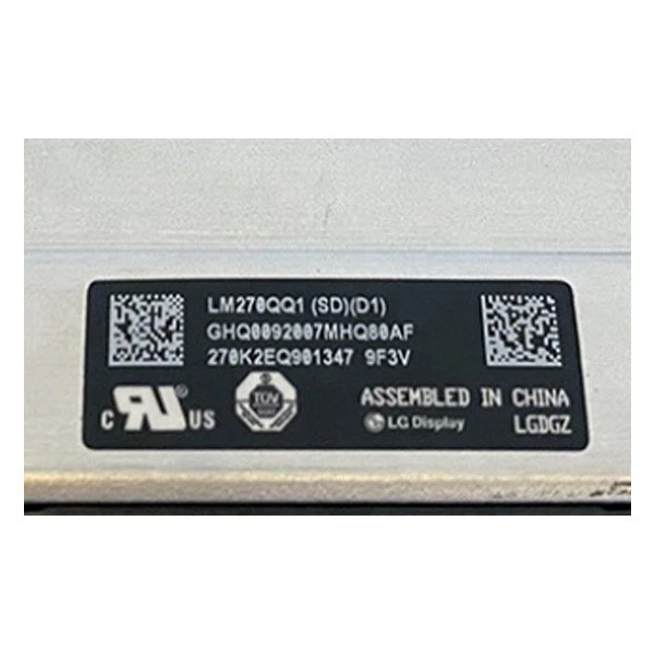 LM270QQ1-SDD1 27.0 Inch 5120*2880 LCD Screen
