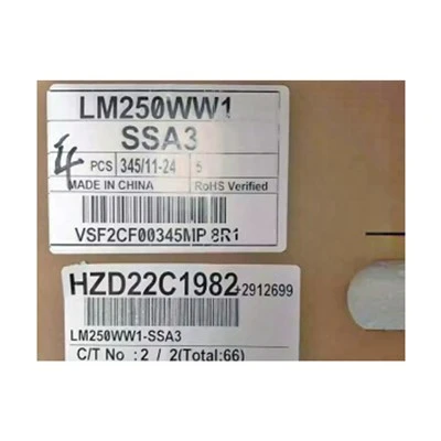 LM25 0 ww 1- SSA3 LCD PC Screen Panel 25,0 palca